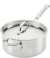 Hestan ProBond® Luxe 4-Quart Professional Clad Stainless Steel Saucepan with Lid