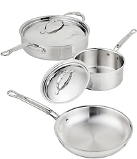Hestan ProBond® Luxe 5-Piece Professional Clad Stainless Steel Cookware Set