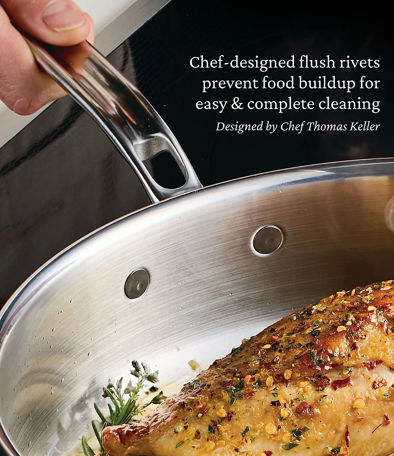 Hestan ProBond Luxe Covered Saute Pan with Lid, 5 Qt.