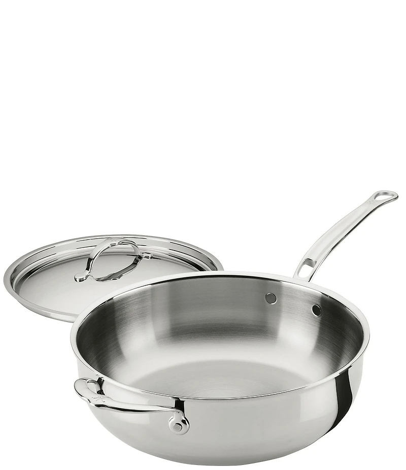 Hestan ProBond® Luxe 5-Quart Professional Clad Stainless Steel Essential Pan with Lid