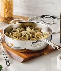 Hestan ProBond® Luxe 5-Quart Professional Clad Stainless Steel Essential Pan with Lid