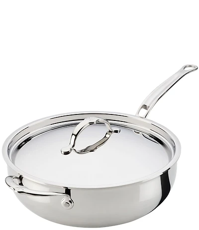 Hestan ProBond® Luxe 5-Quart Professional Clad Stainless Steel Essential Pan with Lid
