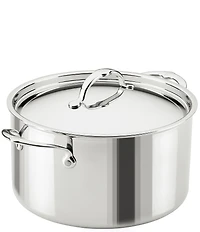Hestan ProBond® Luxe Professional Clad Stainless Steel Stockpot with Lid, 8 Qt.