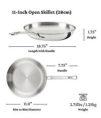 Hestan ProBond® Luxe Professional Clad Stainless Steel Skillet