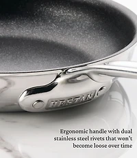 Hestan ProBond® Luxe Professional Clad Stainless Steel Skillet with TITUM Nonstick