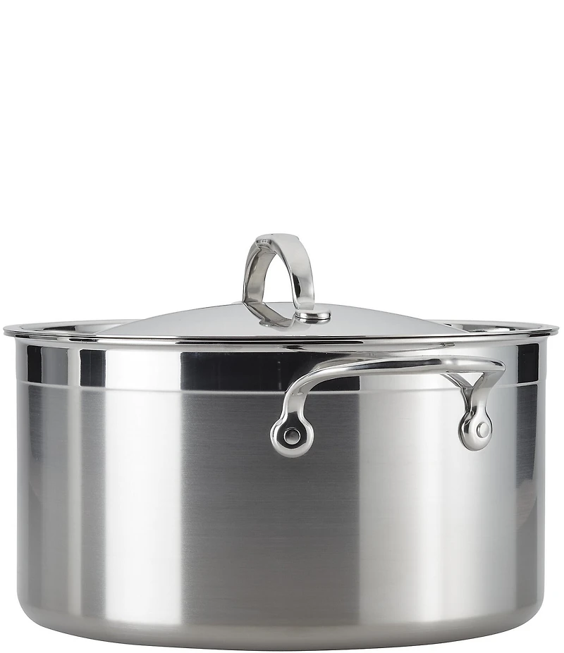 Hestan ProBond Professional Clad Stainless Steel Stockpot, 8-Quart