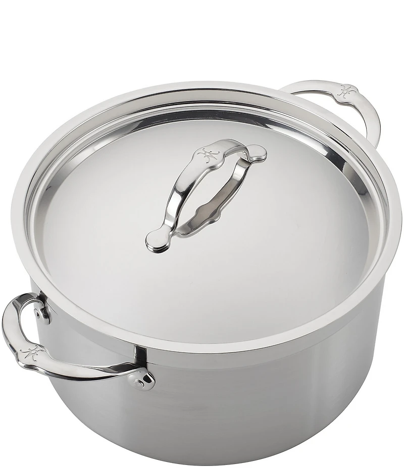 Hestan ProBond Professional Clad Stainless Steel Stockpot, 8-Quart