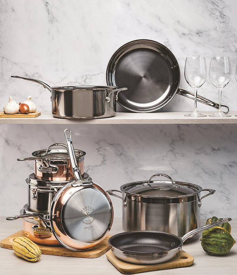 Hestan ProBond Professional Clad Stainless Steel Stockpot, 8-Quart