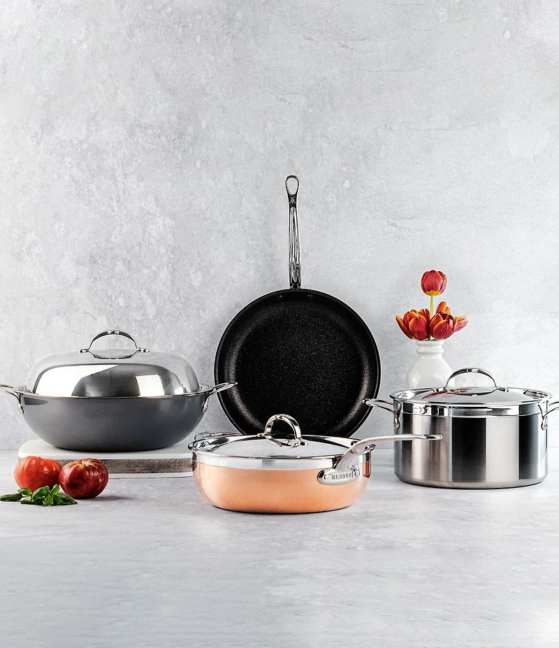 Hestan ProBond Professional Clad Stainless Steel Stockpot, 8-Quart
