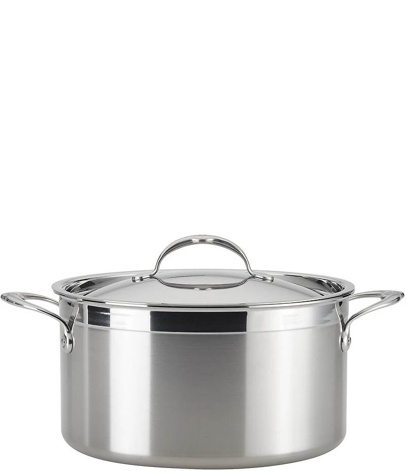 Hestan ProBond Professional Clad Stainless Steel Stockpot, 8-Quart