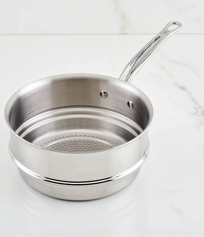 Hestan Provisions Stainless Steel Steamer Insert, 3-Quart
