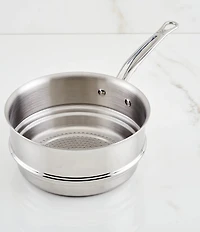 Hestan Provisions Stainless Steel Steamer Insert, 3-Quart