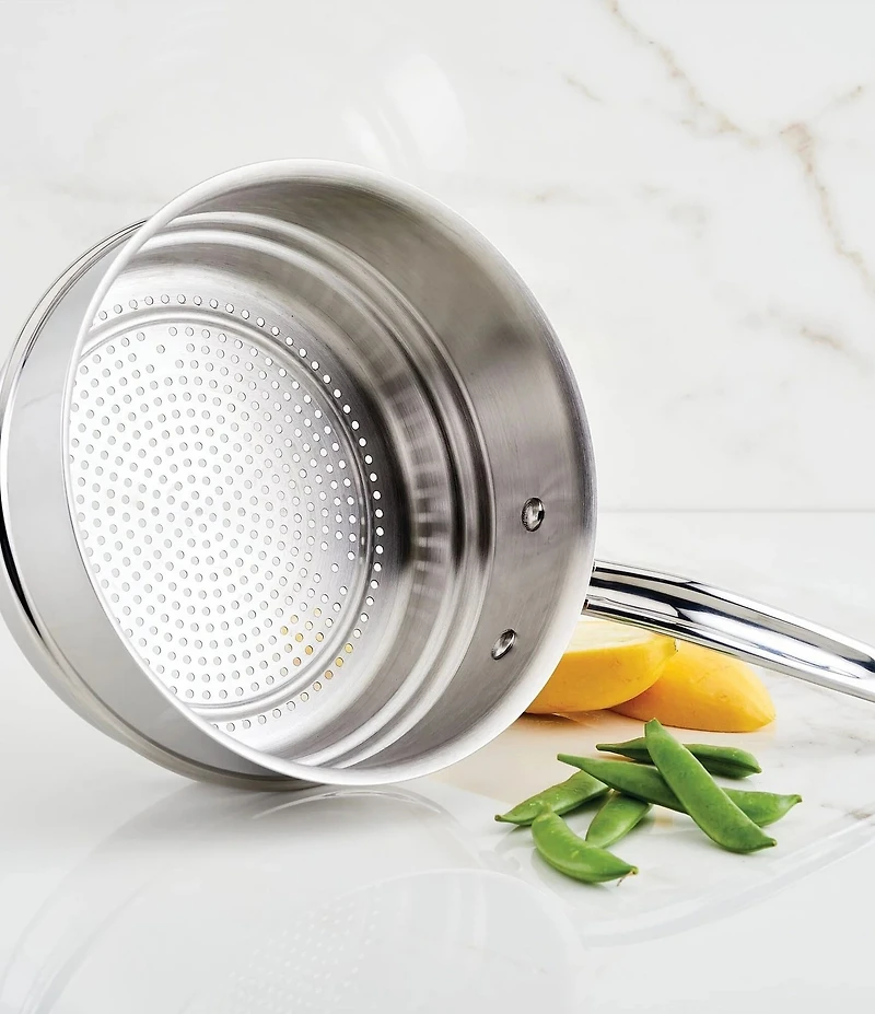 Hestan Provisions Stainless Steel Steamer Insert, 3-Quart