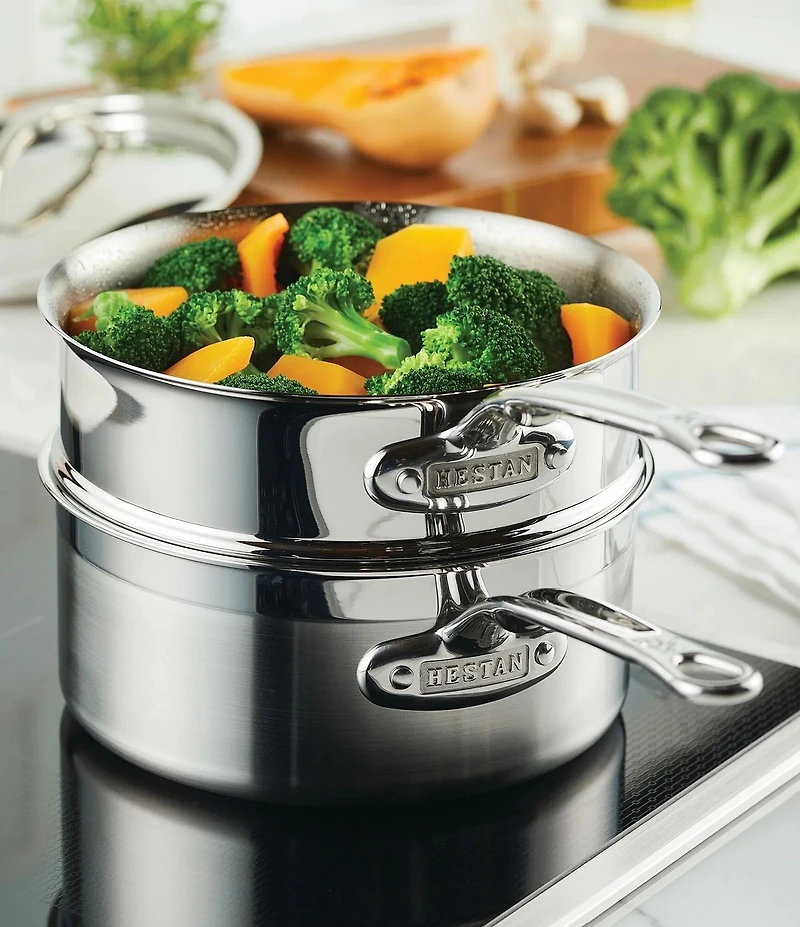 Hestan Provisions Stainless Steel Steamer Insert, 3-Quart