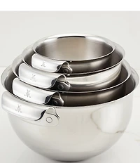Hestan Provisions 4-Piece Stainless Steel Mixing Bowl Set