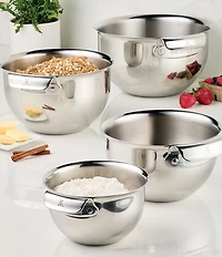 Hestan Provisions 4-Piece Stainless Steel Mixing Bowl Set