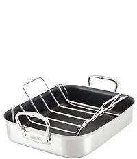 Hestan Provisions Classic Clad Nonstick Roaster with Rack