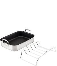Hestan Provisions Classic Clad Nonstick Roaster with Rack