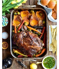 Hestan Provisions Collection Classic Roaster with Rack