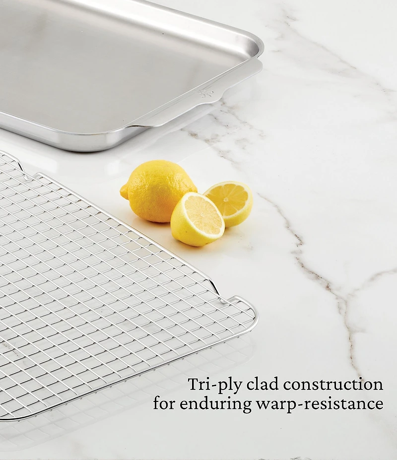 Hestan Provisions OvenBond 2-Piece Medium Sheet Pan & Rack Set