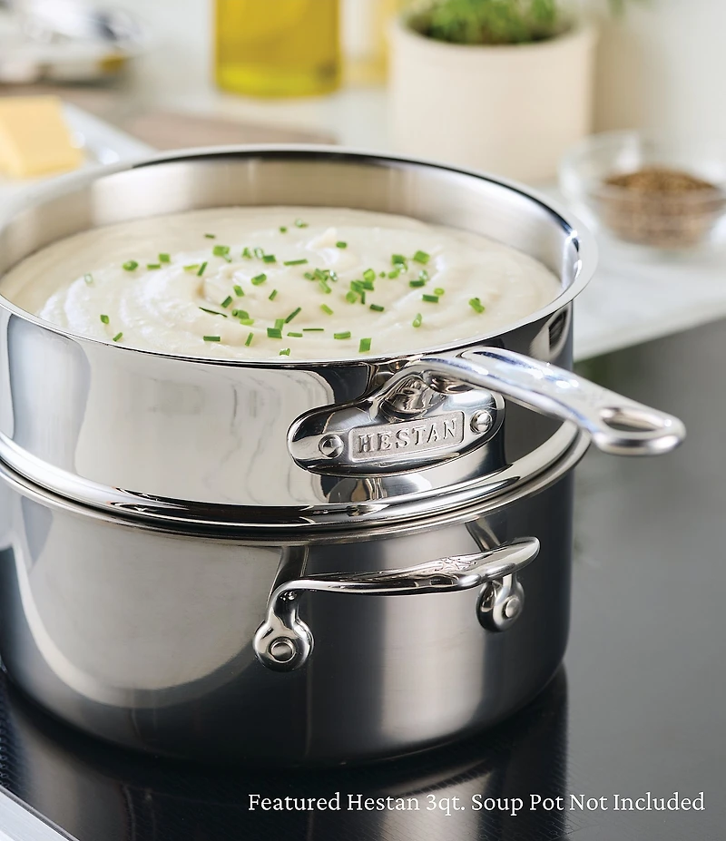 Hestan Stainless Steel Double Boiler, 3 qt.
