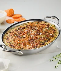 Hestan Provisions Stainless Steel 64-oz Oval Au Gratin - Medium