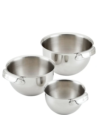 Hestan Provisions Stainless Steel Mixing Bowl Set, 3-Piece