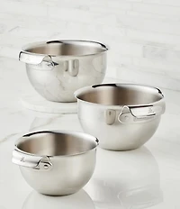 Hestan Provisions Stainless Steel Mixing Bowl Set, 3-Piece
