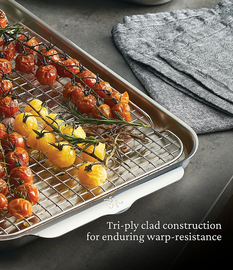 Hestan Provisions Stainless Steel OvenBond Cooling Rack (for Medium Sheet Pan)