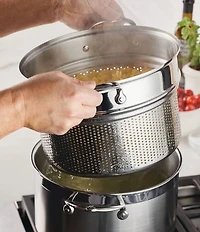 Hestan Provisions Stainless Steel Pasta Insert, 8-Quart