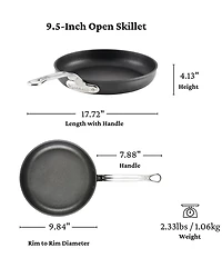 Hestan Titum Fusion™ Collection Nonstick Open Skillet