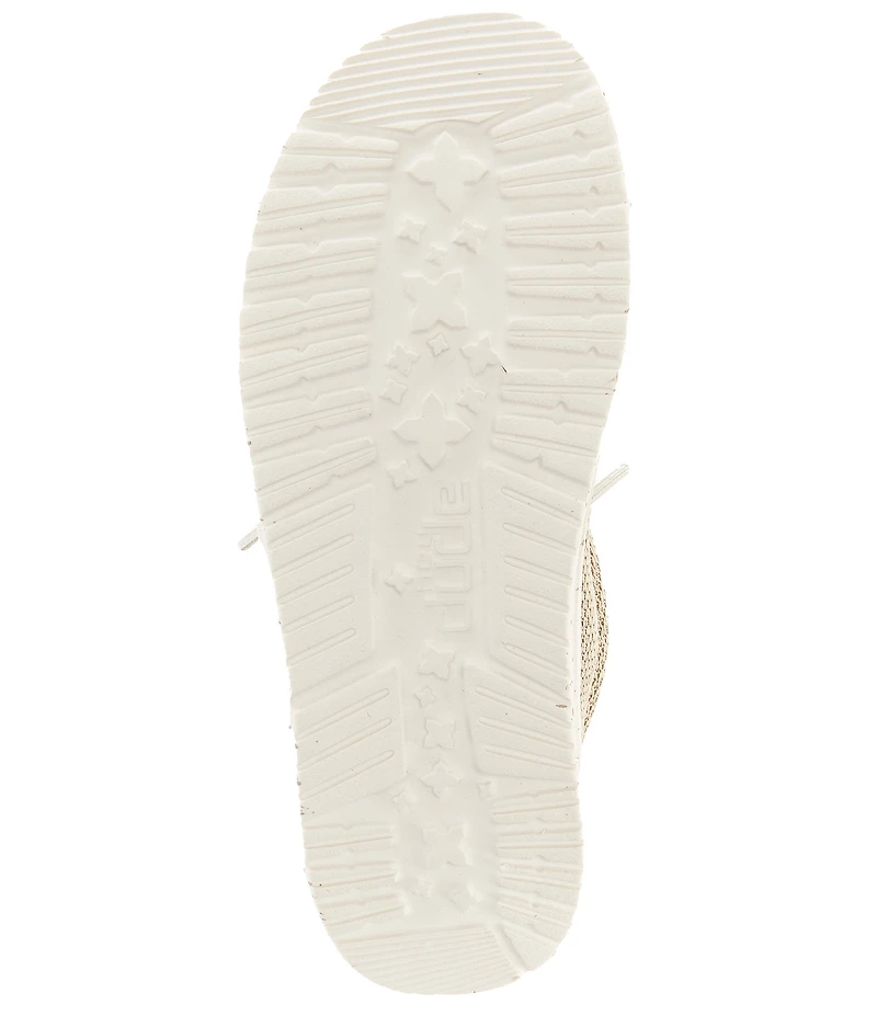 HEYDUDE Kids' Wally Canvas Washable Slip On Sneakers (Youth)