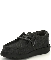 HEYDUDE Boys' Wally Cotton Canvas Washable Slip-Ons (Toddler)