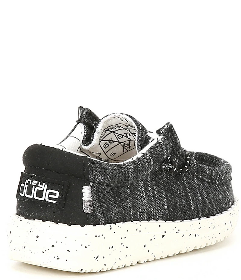 HEYDUDE Boys' Wally Stretch Washable Slip-Ons (Infant)