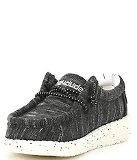 HEYDUDE Boys' Wally Stretch Washable Slip-Ons (Infant)