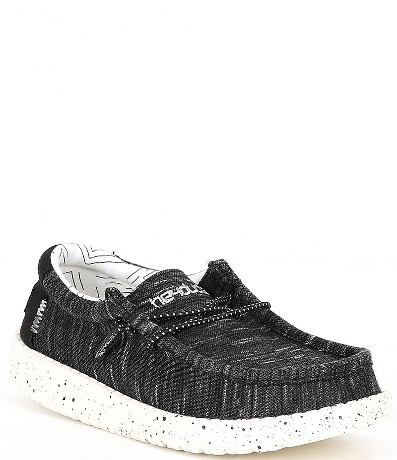 HEYDUDE Boys' Wally Stretch Washable Slip On Sneakers (Toddler)