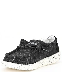 HEYDUDE Boys' Wally Stretch Washable Slip On Sneakers (Toddler)