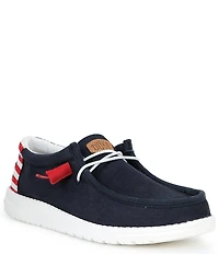 HEY DUDE Men's Wally Americana II Slip-Ons