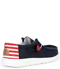 HEY DUDE Men's Wally Americana II Slip-Ons