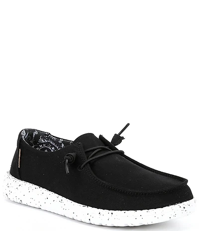 HEYDUDE Women's Wendy Canvas Washable Slip-Ons
