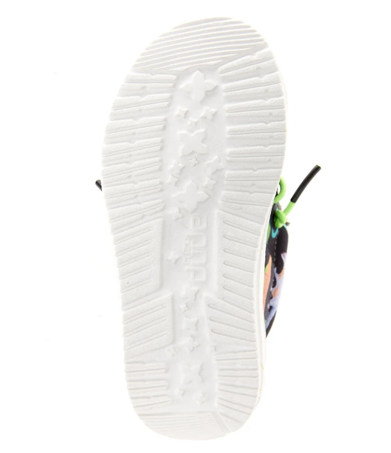 HEYDUDE Boys' Wally Dino Lace Up Slip On Sneakers (Infant)