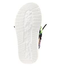 HEYDUDE Boys' Wally Dino Lace Up Slip On Sneakers (Infant)