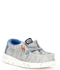 HEYDUDE Boys' Wally Jersey Washable Slip On Sneakers (Toddler)