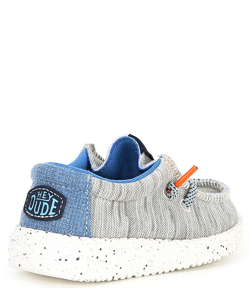HEYDUDE Boys' Wally Jersey Washable Slip On Sneakers (Toddler)