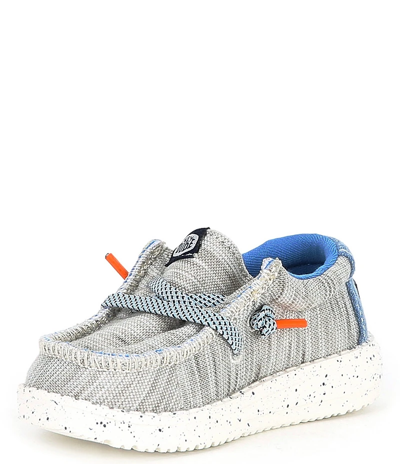 HEYDUDE Boys' Wally Jersey Washable Slip On Sneakers (Toddler)