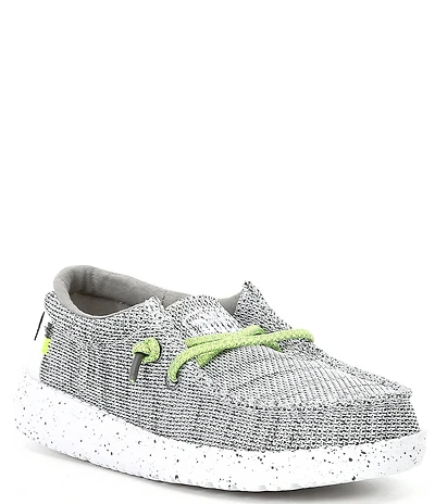 HEYDUDE Boys' Wally Sox Washable Slip On Sneakers (Toddler)