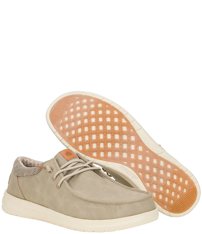 HEYDUDE Men's Paul Classic Stretch Lace Slip On Mocs