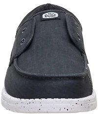 HEYDUDE Men's Wally Cru Stretch Canvas Slip Ons