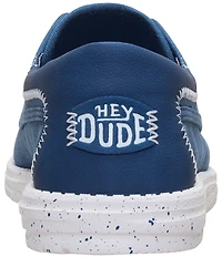 HEYDUDE Men's Wally Cru Stretch Canvas Slip Ons