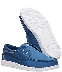 HEYDUDE Men's Wally Cru Stretch Canvas Slip Ons